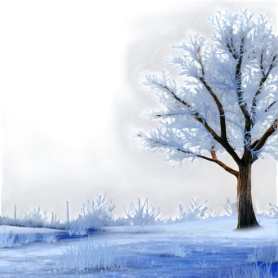 Dreamy Frosty Night Png 82 PNG image