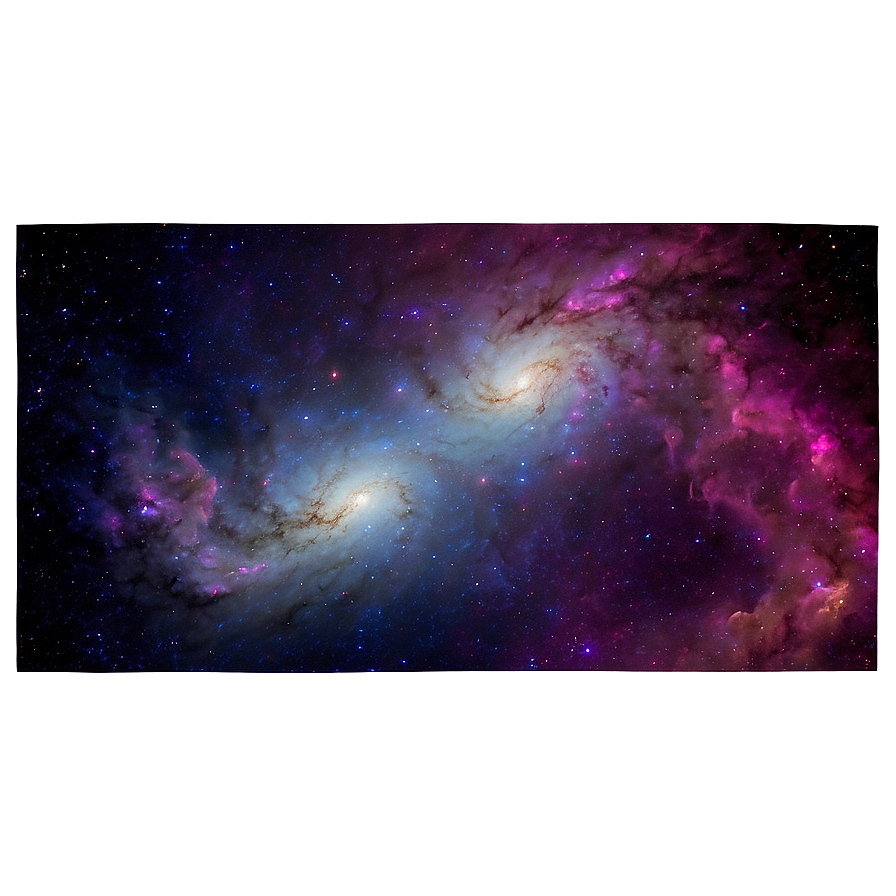 Dreamy Galaxy Stars Visualization Png Txu59 PNG image