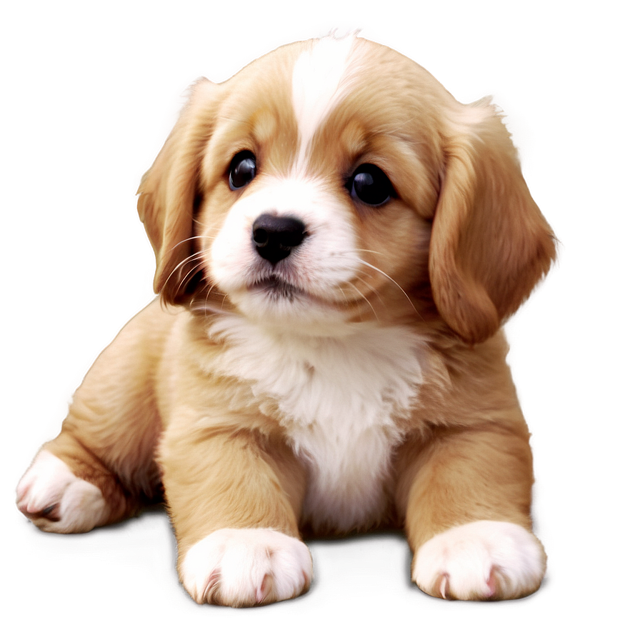 Dreamy Kawaii Puppy Png 54 PNG image