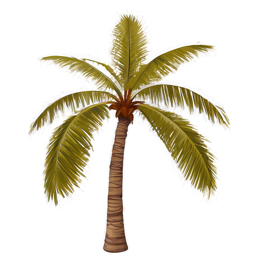 Dreamy Palm Tree Png 04292024 PNG image
