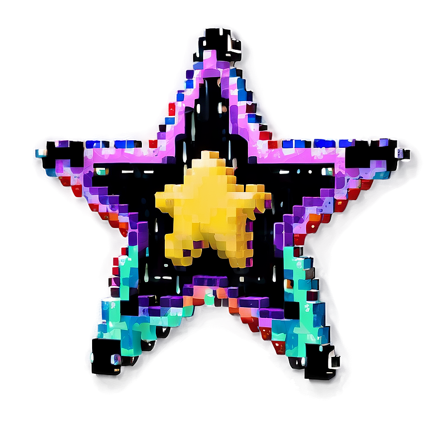 Dreamy Pixel Star Png Xef PNG image