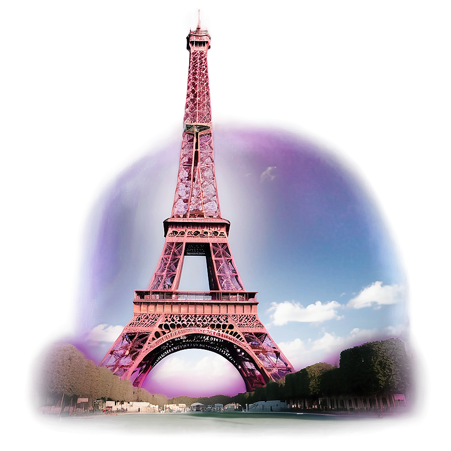 Dreamy Torre Eiffel Scene Png 69 PNG image