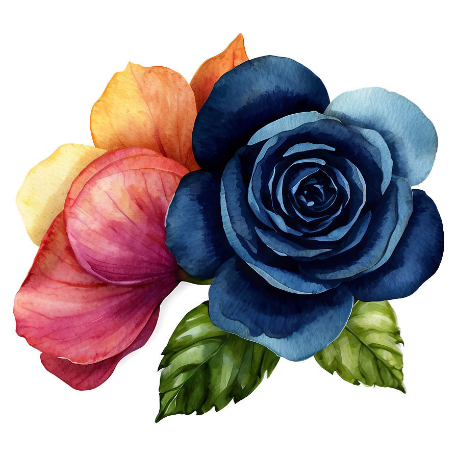 Dreamy Watercolor Flower Png Ftt29 PNG image