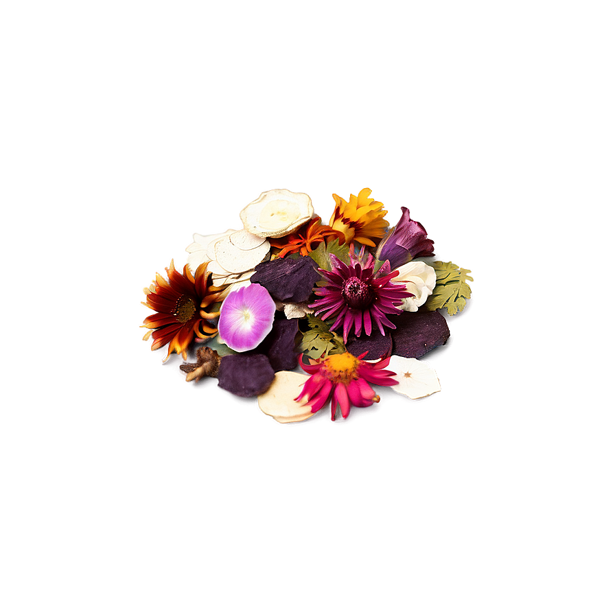 Dried Flower Potpourri Mix Png Oma PNG image