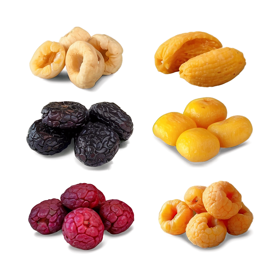 Dried Fruit Compilation Png 05212024 PNG image