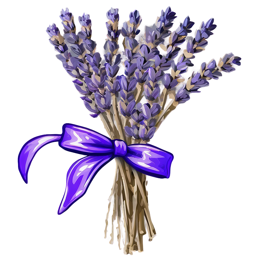 Dried Lavender Bunches Png Tac PNG image