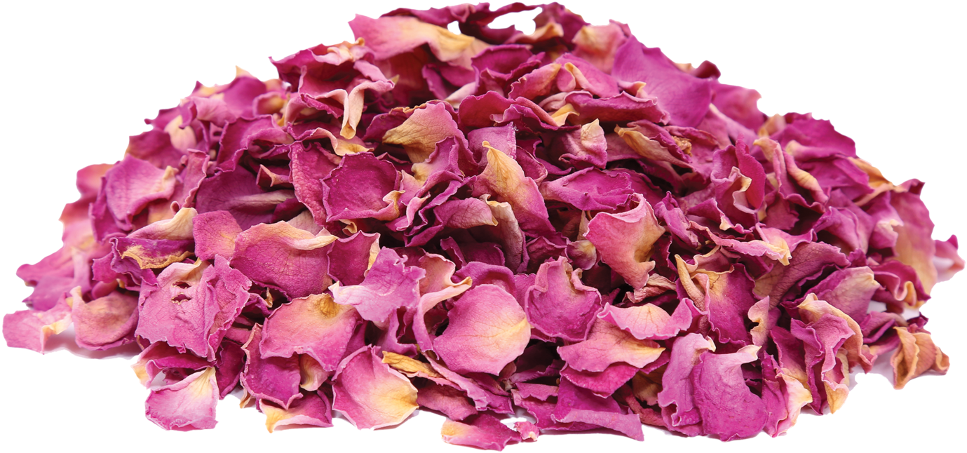 Dried Rose Petals Heap PNG image