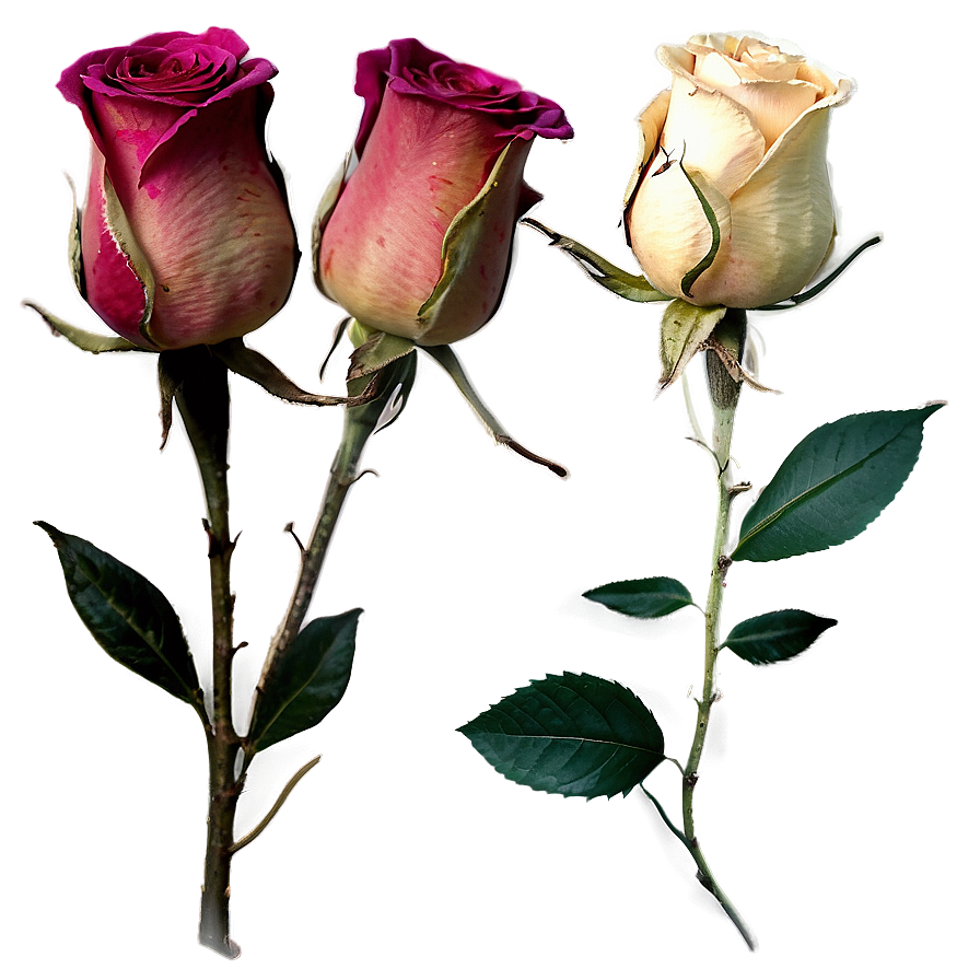 Dried Roses Arrangements Png Vjj76 PNG image