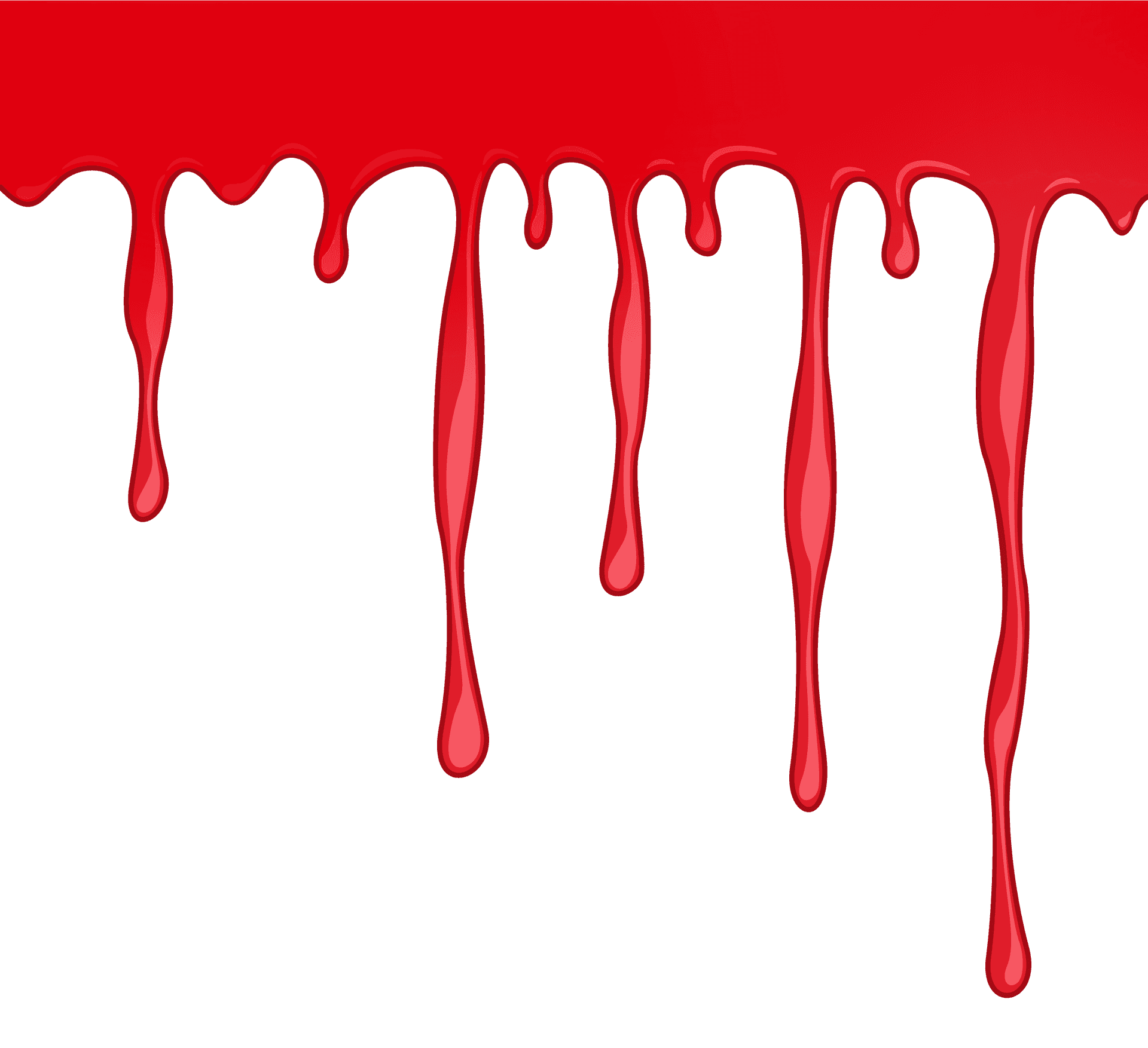 Dripping Red Liquidon Gray Background PNG image