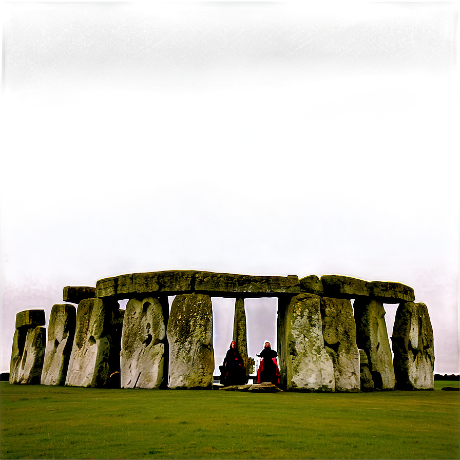 Druid Ceremonies At Stonehenge Png 06252024 PNG image