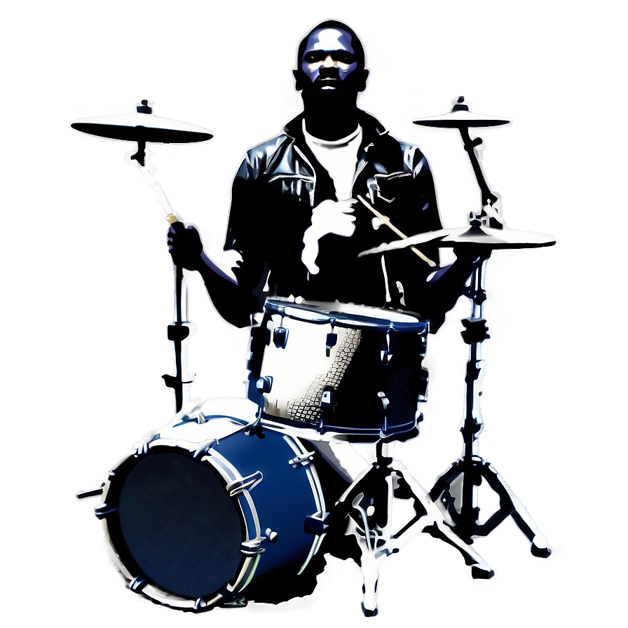 Drum Kit Outline Png Adq PNG image