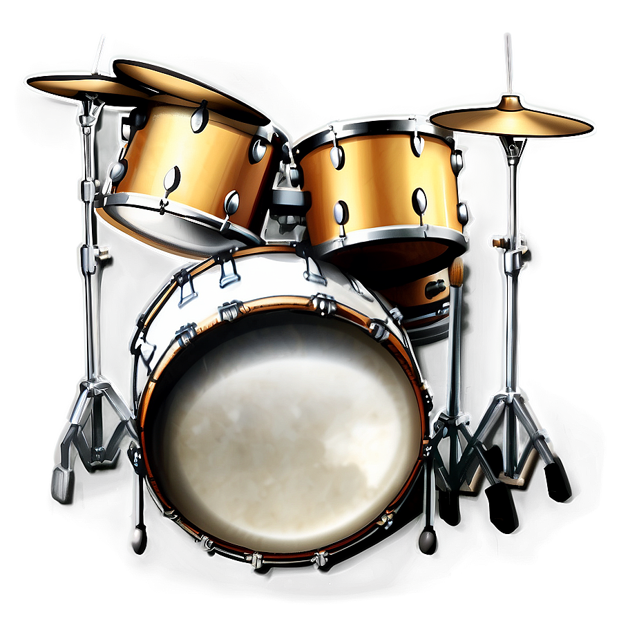 Drum Kit Sketch Png 62 PNG image