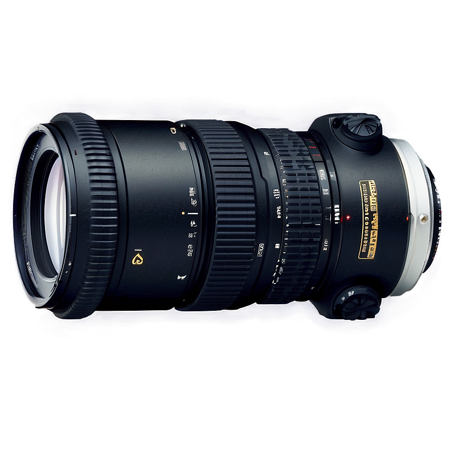 Dslr Camera With Zoom Lens Png 06252024 PNG image