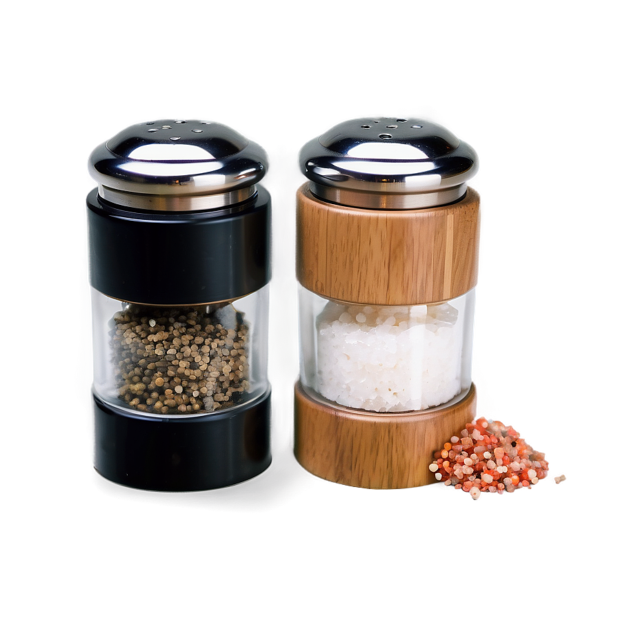 Dual Salt And Pepper Grinder Png 74 PNG image