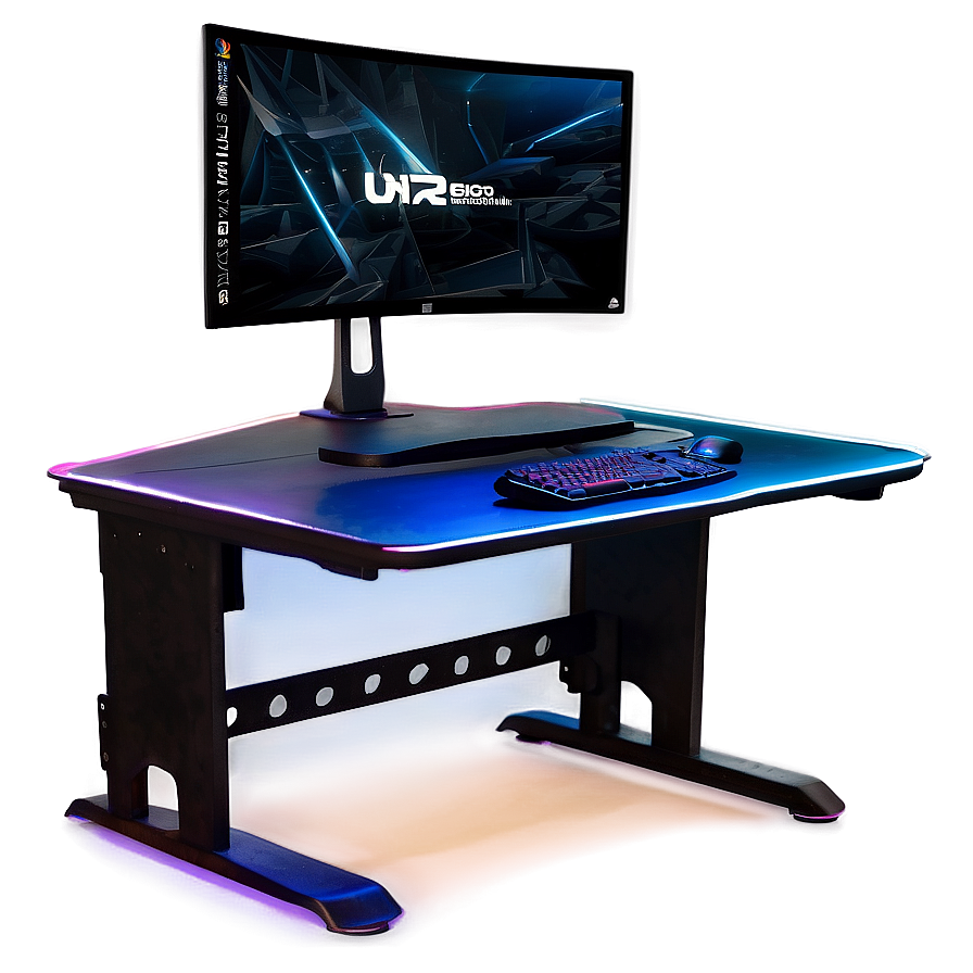 Dual-tier Gaming Desk Png Ysb83 PNG image