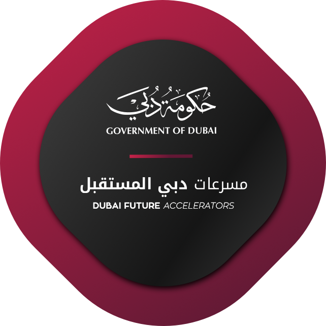 Dubai Government Future Accelerators Logo PNG image