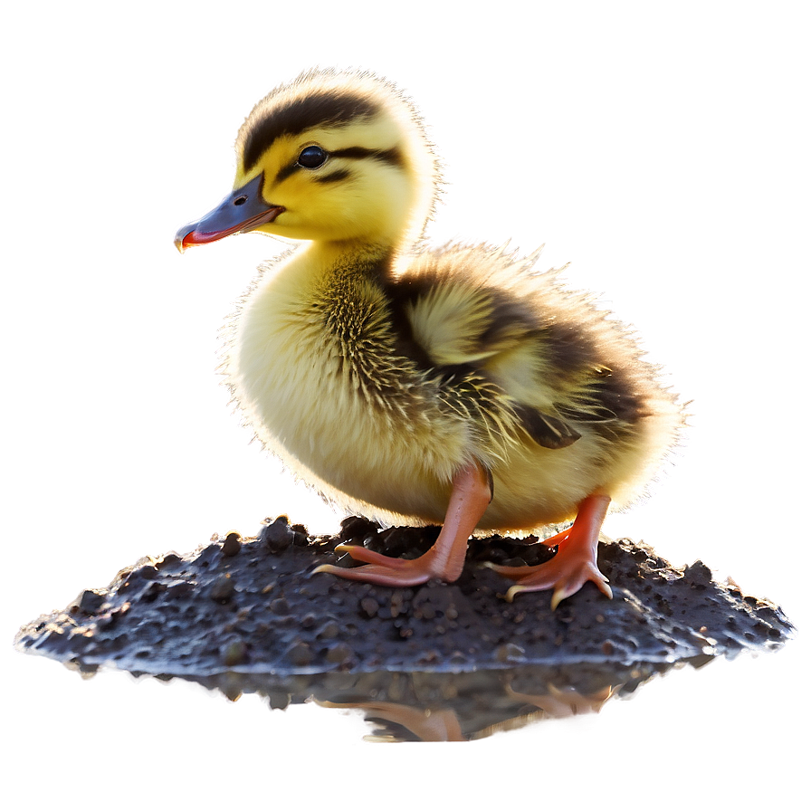 Duckling In Mud Png Wkv2 PNG image