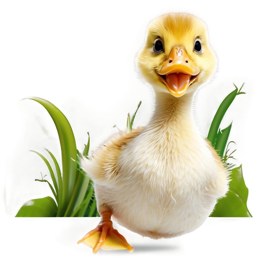 Duckling Jumping Png 06202024 PNG image