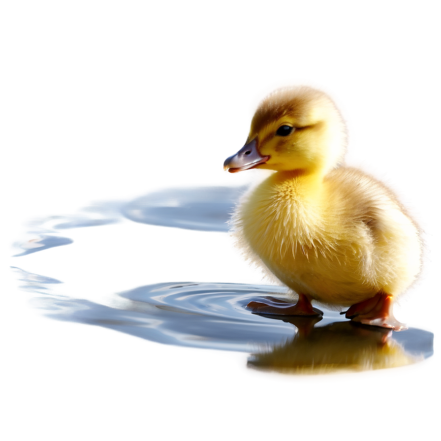 Duckling Reflection Png Btc14 PNG image