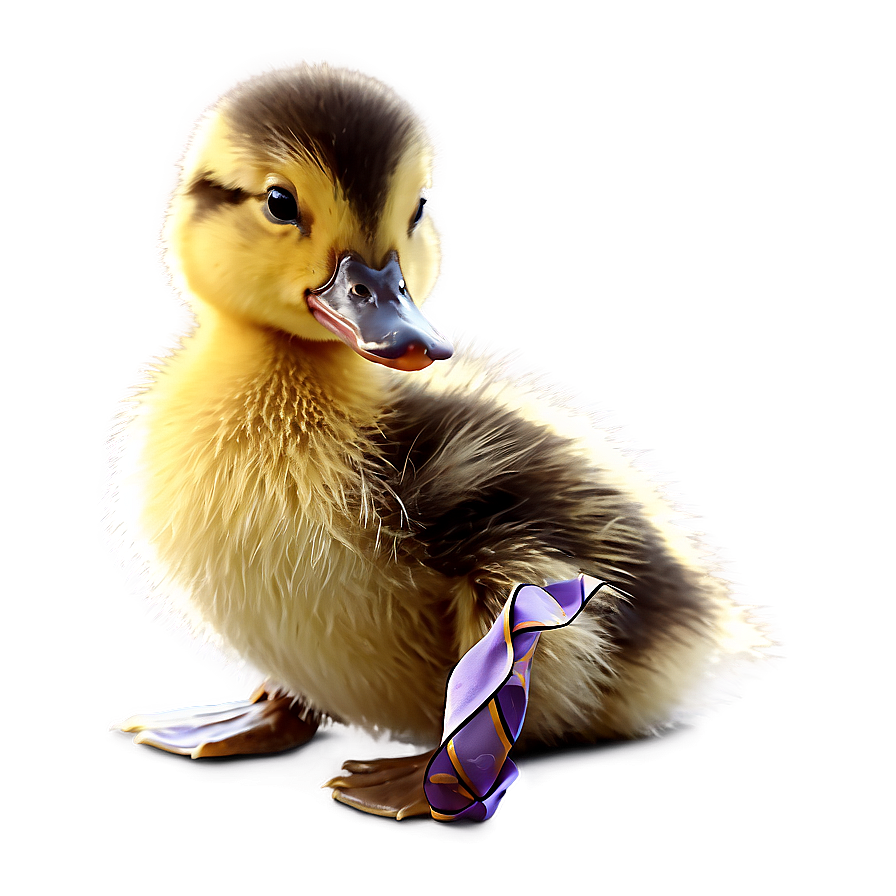 Duckling With Ribbon Png 76 PNG image