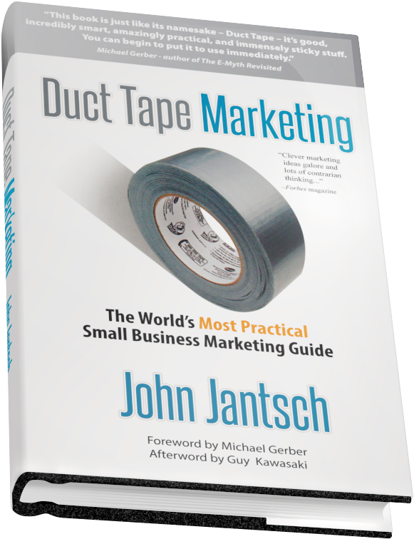 Duct Tape Marketing Book Cover PNG image