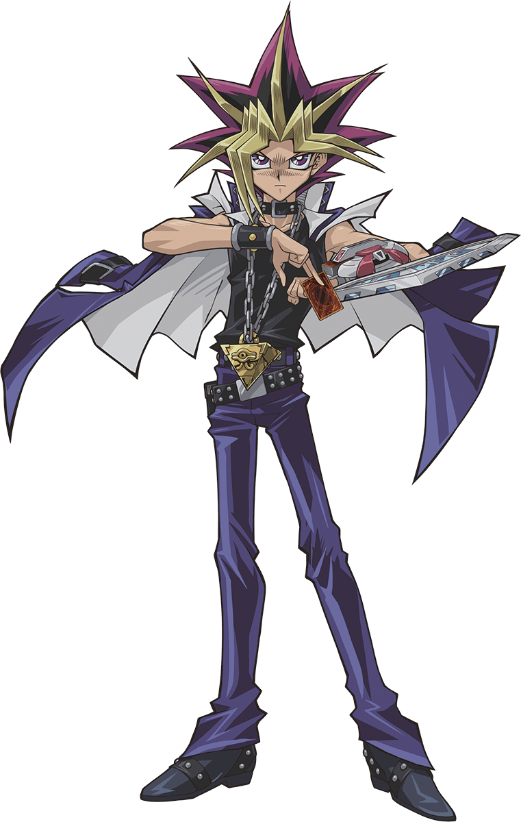 Duelist Ready Anime Character PNG image