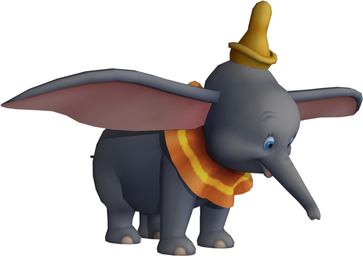 Dumbo The Flying Elephant PNG image