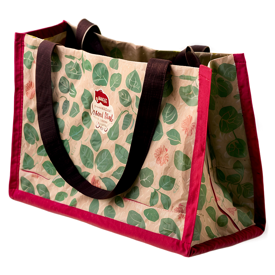 Durable Grocery Bag Png Tab PNG image