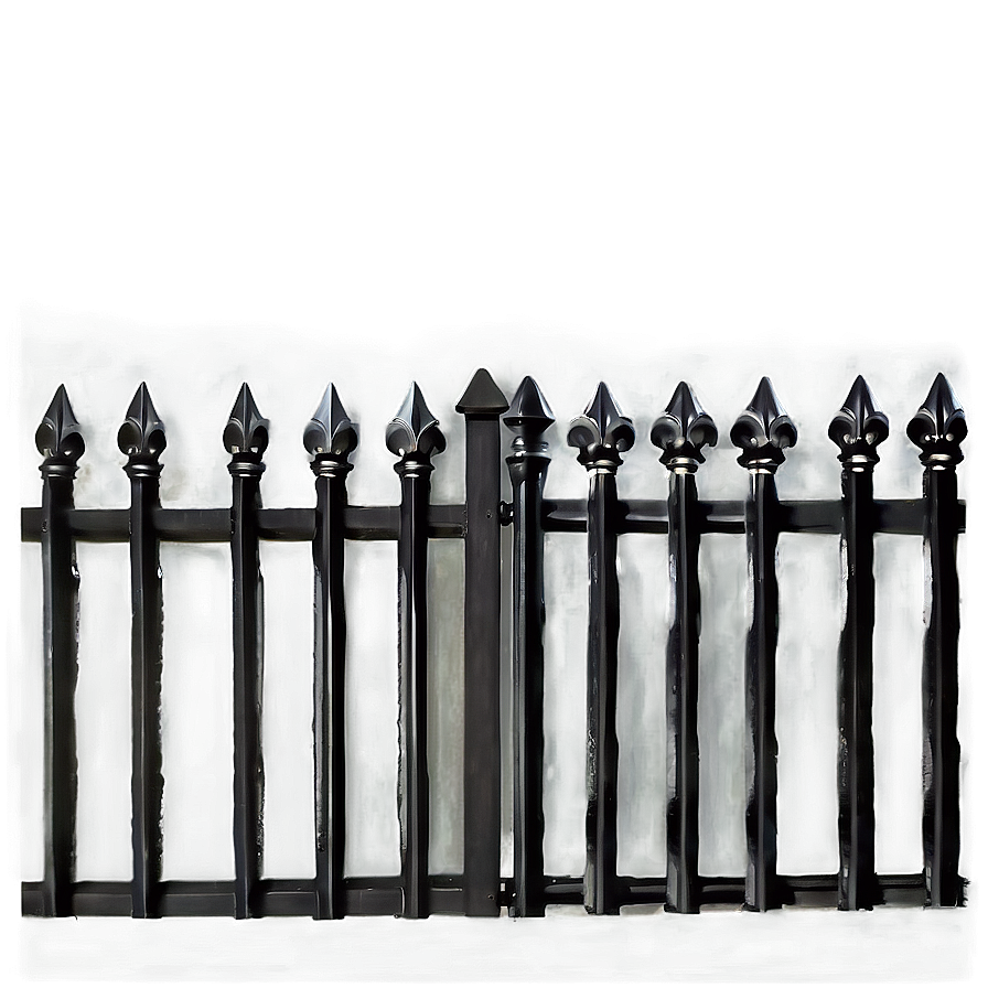 Durable Iron Metal Fence Png Eee57 PNG image