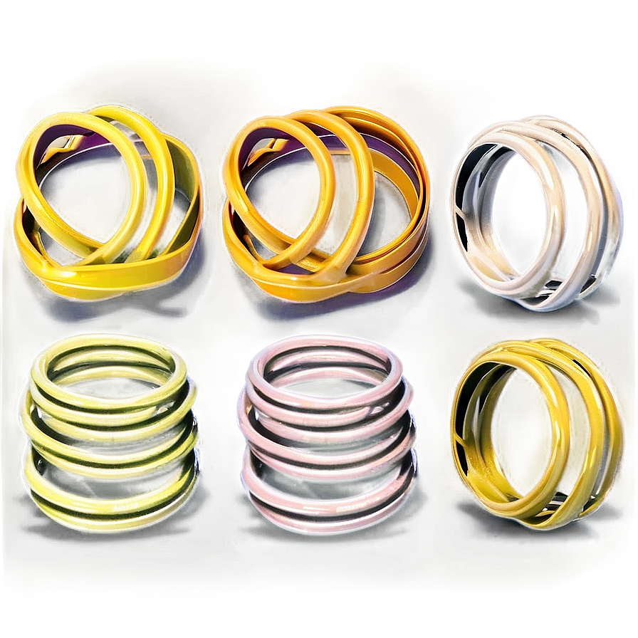 Durable Rubber Band Pack Png Xsd98 PNG image