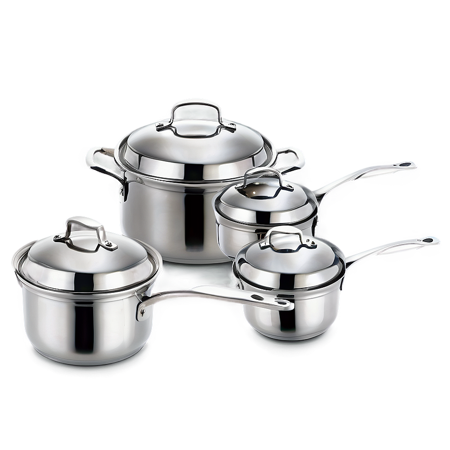 Durable Stainless Steel Cookware Png 28 PNG image