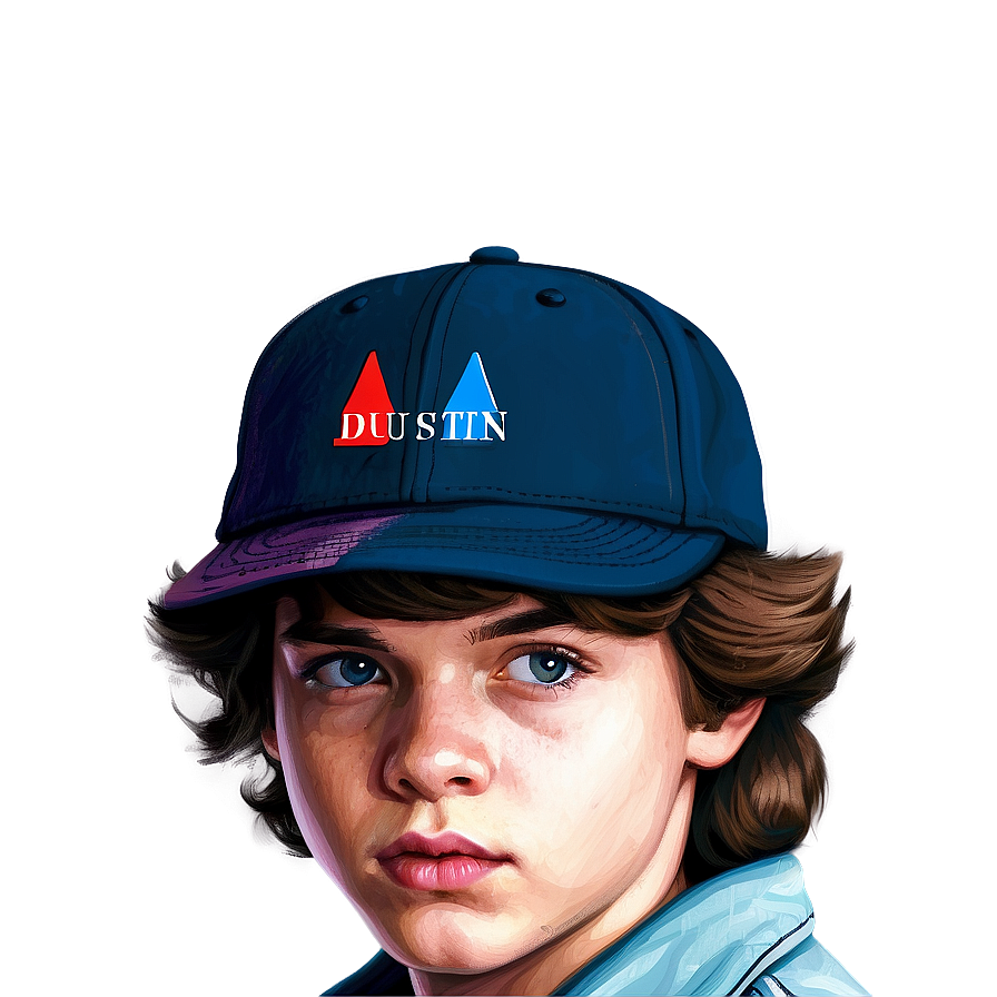 Dustin Stranger Things Cap Png 05212024 PNG image