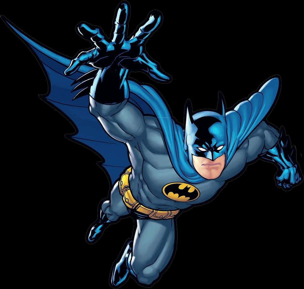 Dynamic Batmanin Action.png PNG image