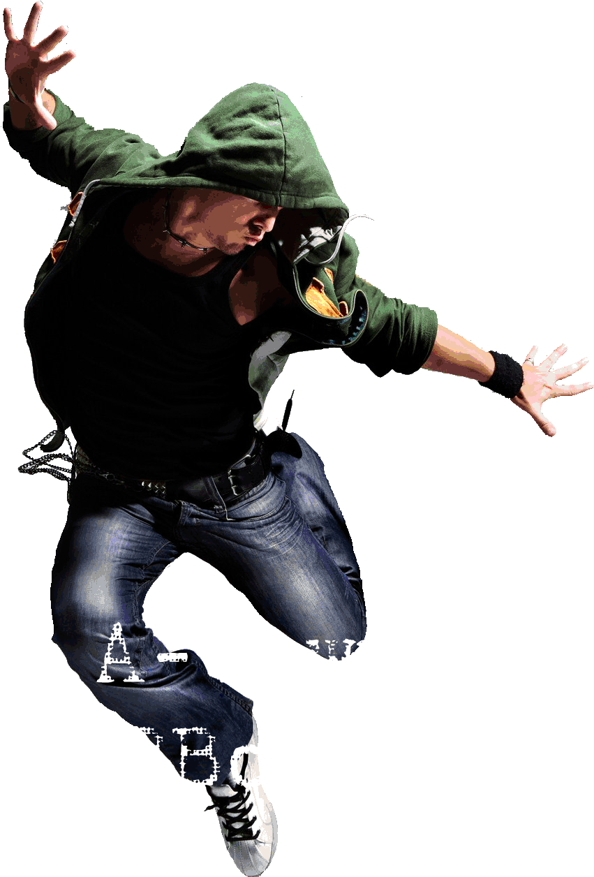 Dynamic Breakdancerin Action PNG image