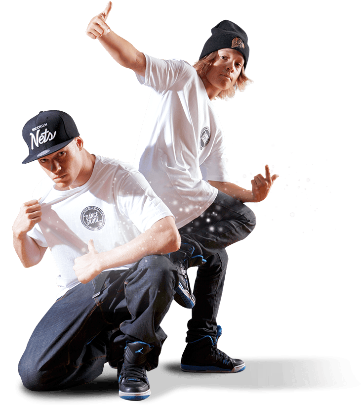 Dynamic_ Breakdancers_ Pose PNG image