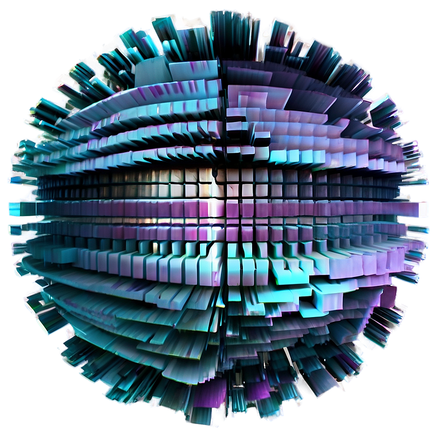 Dynamic Glitch Effect Png Hqy PNG image