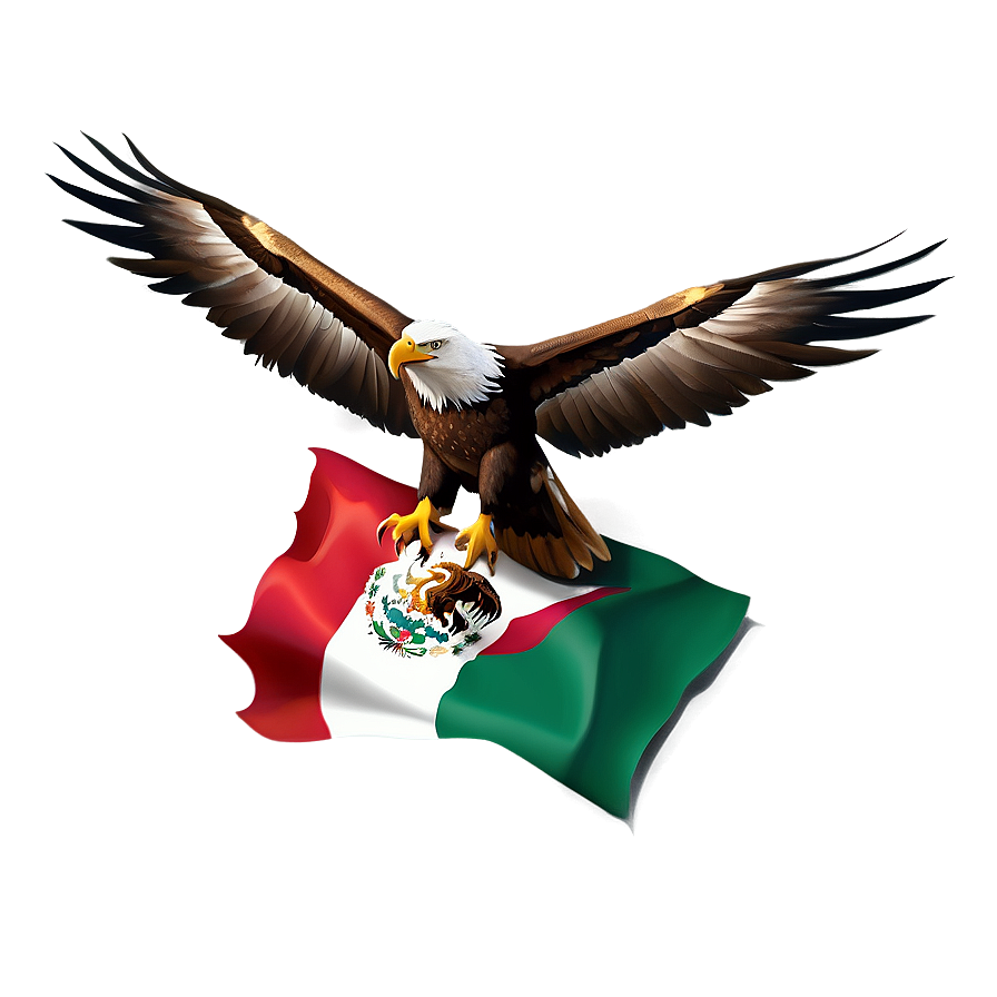 Dynamic Mexico Eagle Png Dqn81 PNG image