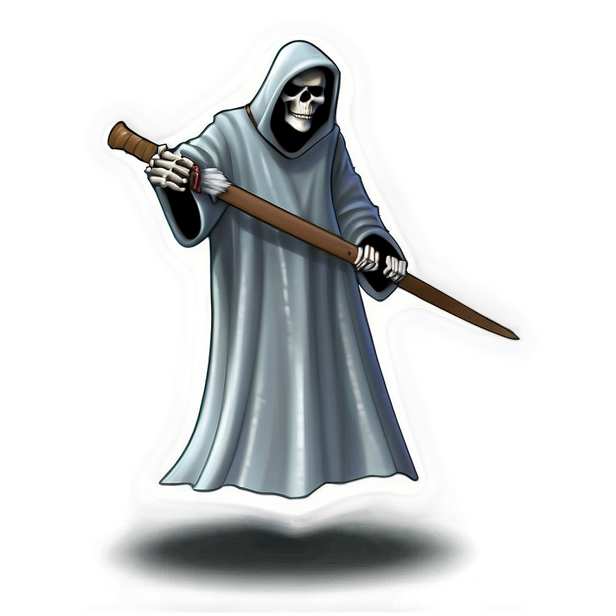 Dynamic Pose Grim Reaper Png Jdi8 PNG image