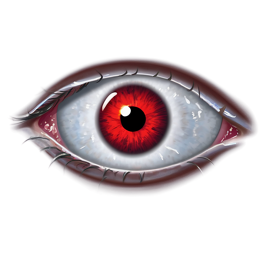 Dynamic Red Eye Glow Png 06272024 PNG image