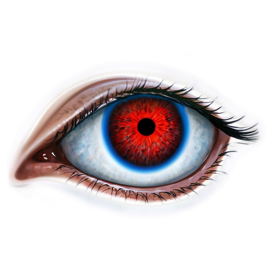 Dynamic Red Eye Glow Png Axl PNG image