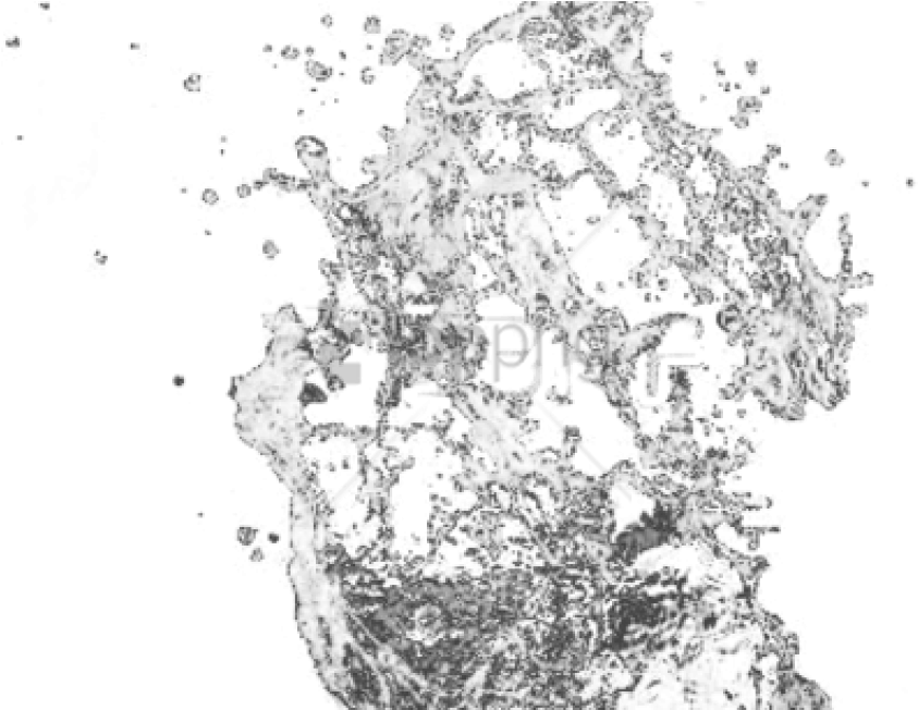 Dynamic Water Splash Texture PNG image