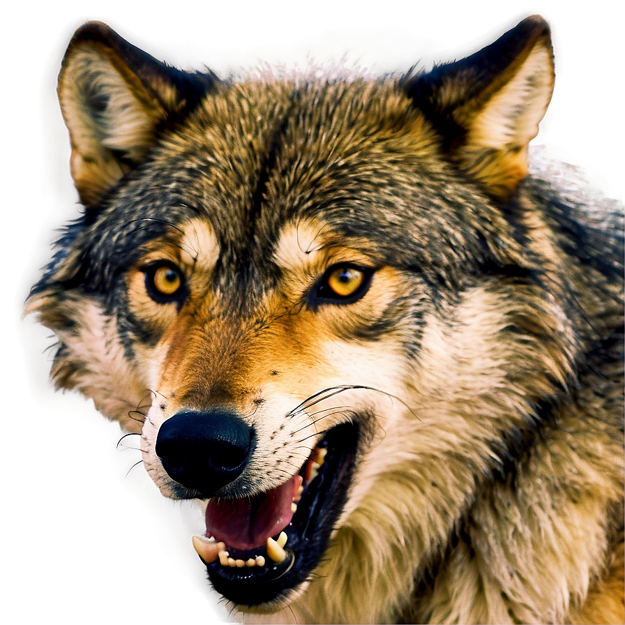 Dynamic Wolf Head Motion Png 06122024 PNG image