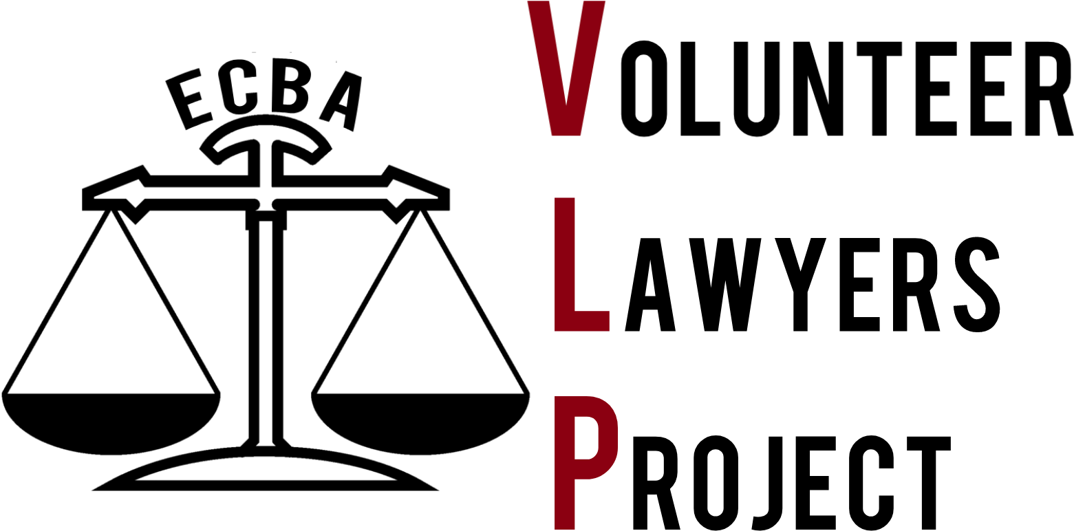 E C B A Volunteer Lawyers Project Logo PNG image