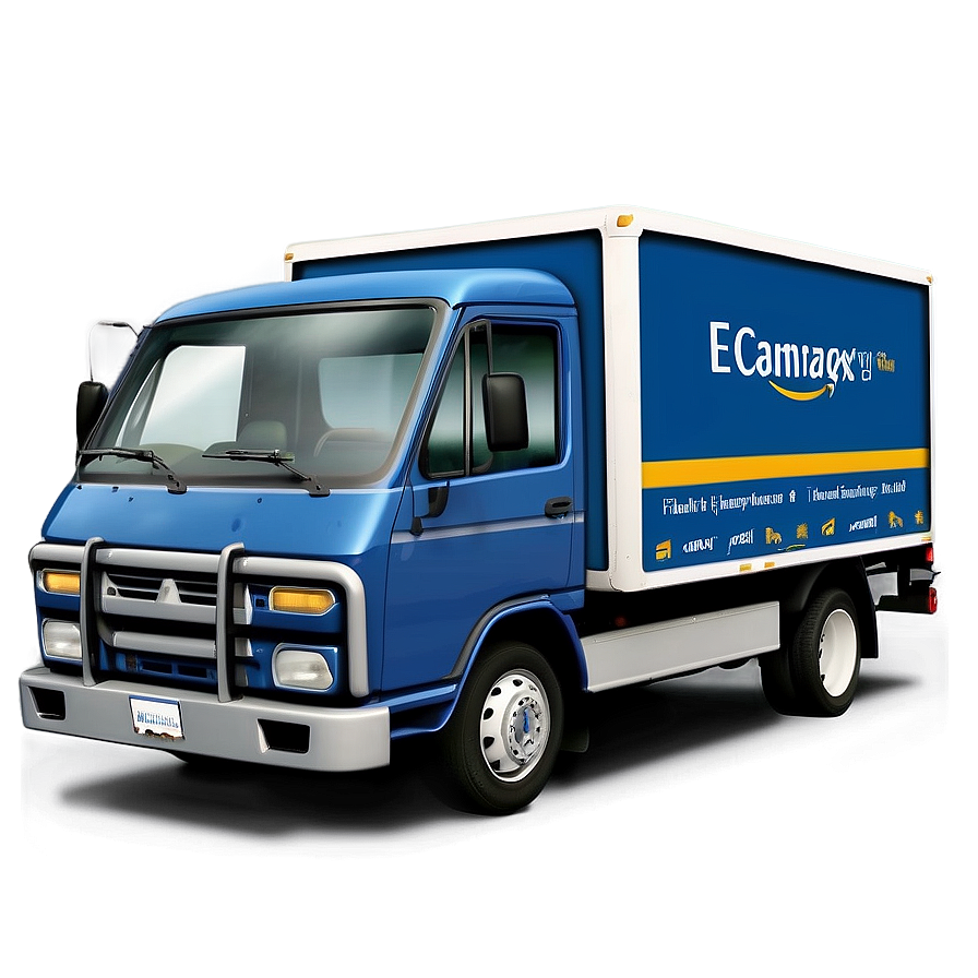 E-commerce Delivery Truck Png 28 PNG image