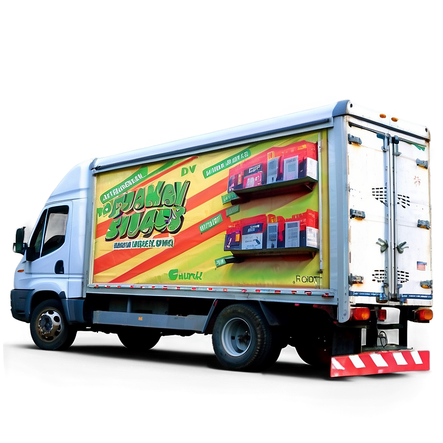 E-commerce Delivery Truck Png Hoq PNG image