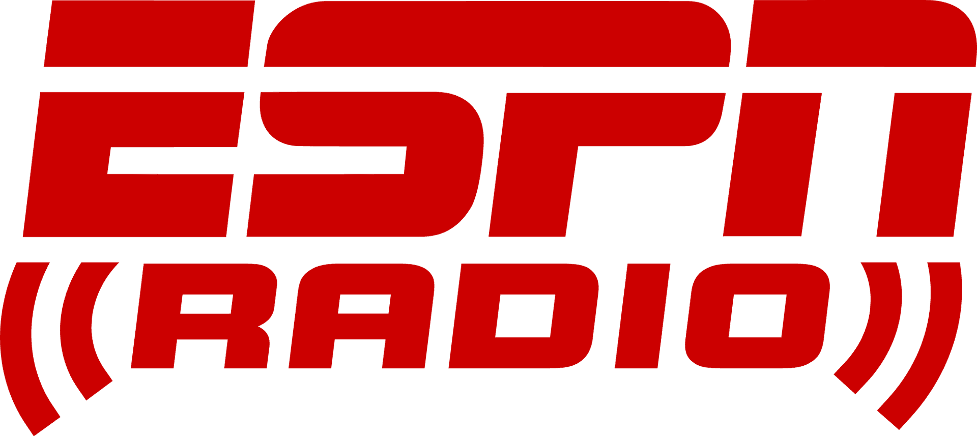 E S P N Radio Logo Red PNG image