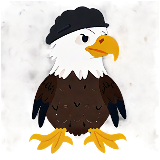 Eagle In Wild Nature Background Png D PNG image