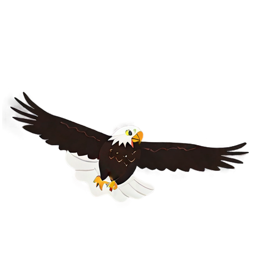 Eagle Soaring Above Clouds Png B PNG image