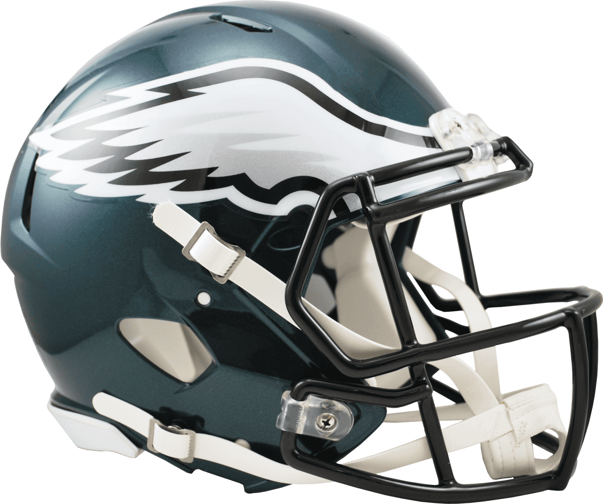 Eagles Football Helmet Side View PNG image