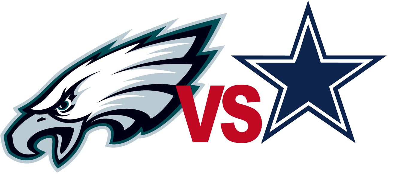 Eaglesvs Cowboys N F L Rivalry PNG image